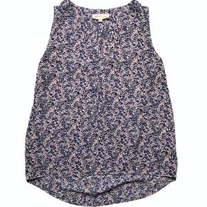 Philosophy Sleeveless Flowered Top